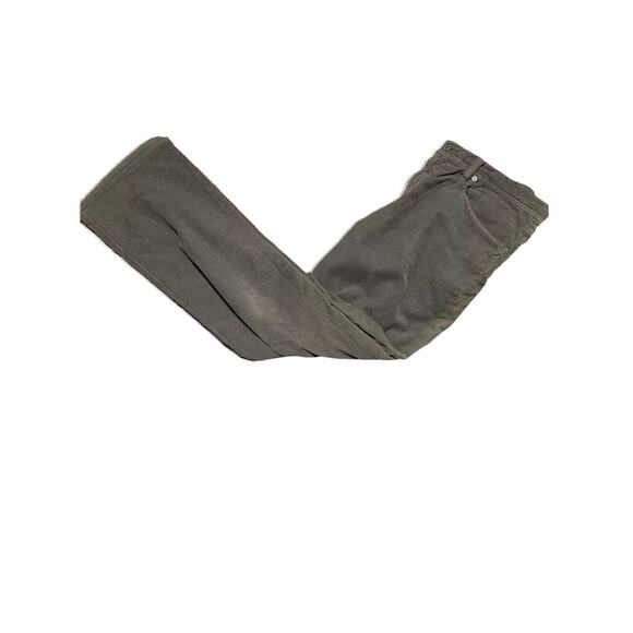 AG Adriano Goldschmied Pants Men Tag 34 Actual 35x32 Brown Protege Straight Cord - Picture 1 of 13